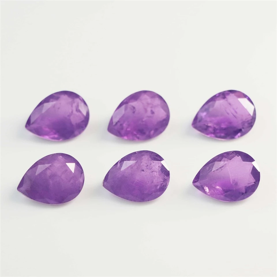 CBX26 Hear Shape 12X16mm Synthetic Fusion Tourmaline Gemstone suppliers