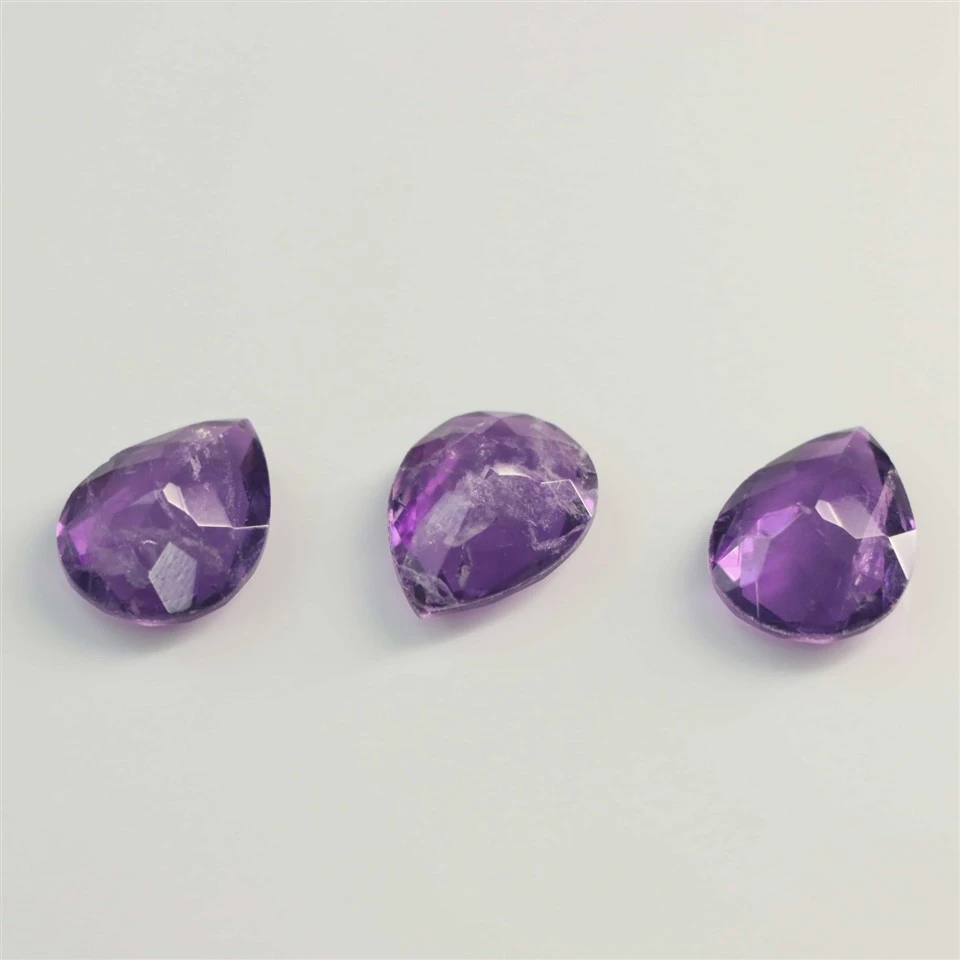 CBX26 Hear Shape 12X16mm Synthetic Fusion Tourmaline Gemstone best