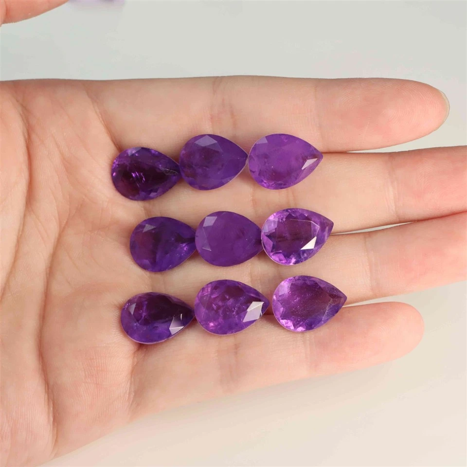 CBX26 Hear Shape 12X16mm Synthetic Fusion Tourmaline Gemstone price